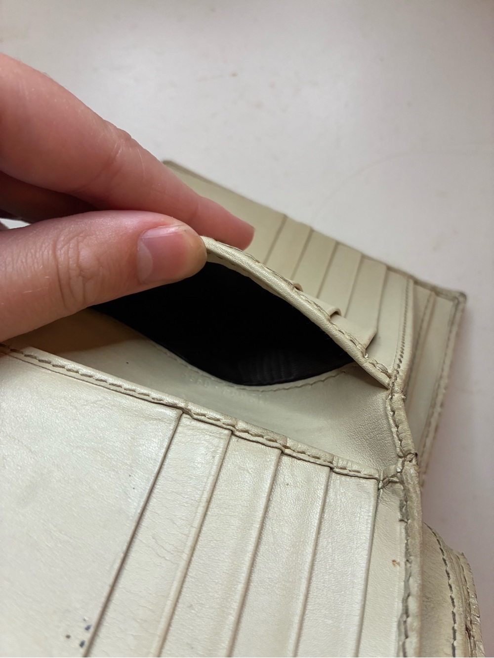 Vintage Gucci GG Monogram Fold Over Wallet - Picture 9 of 15